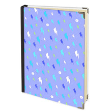 Load image into Gallery viewer, Bowie Bolts Currant Handbound Journal
