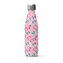Load image into Gallery viewer, Cassette Tapes Bubblegum Thermal Bottle
