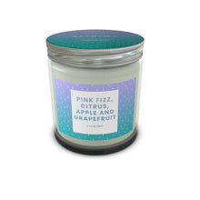 Load image into Gallery viewer, Vegan Pink Fizz, Citrus, Apple and Grapefruit Candle Jar
