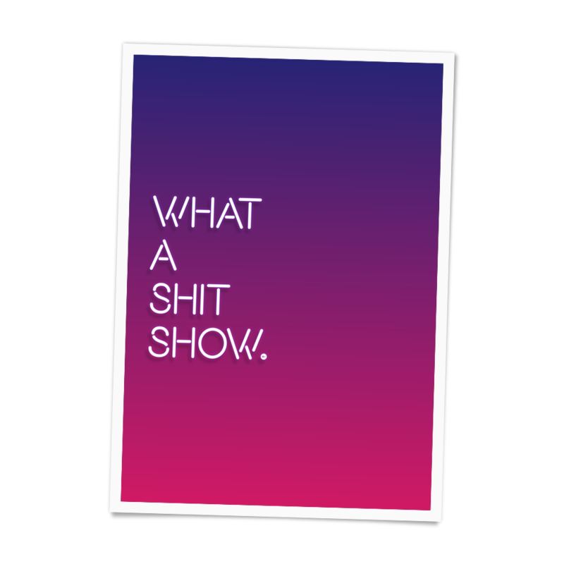 What A Sh*t Show Poster