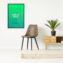 Load image into Gallery viewer, Que Le F*ck Giclée Framed Luxury Large Print
