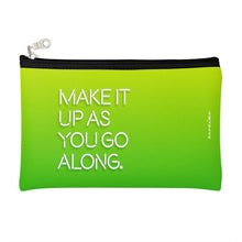 Load image into Gallery viewer, Make It Up As You Go Along Zipper Pouch
