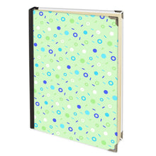Load image into Gallery viewer, Memphis Sprinkles Kiwi Handbound Journal
