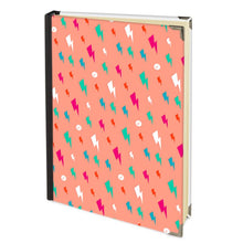 Load image into Gallery viewer, Bowie Bolts Peach Handbound Journal
