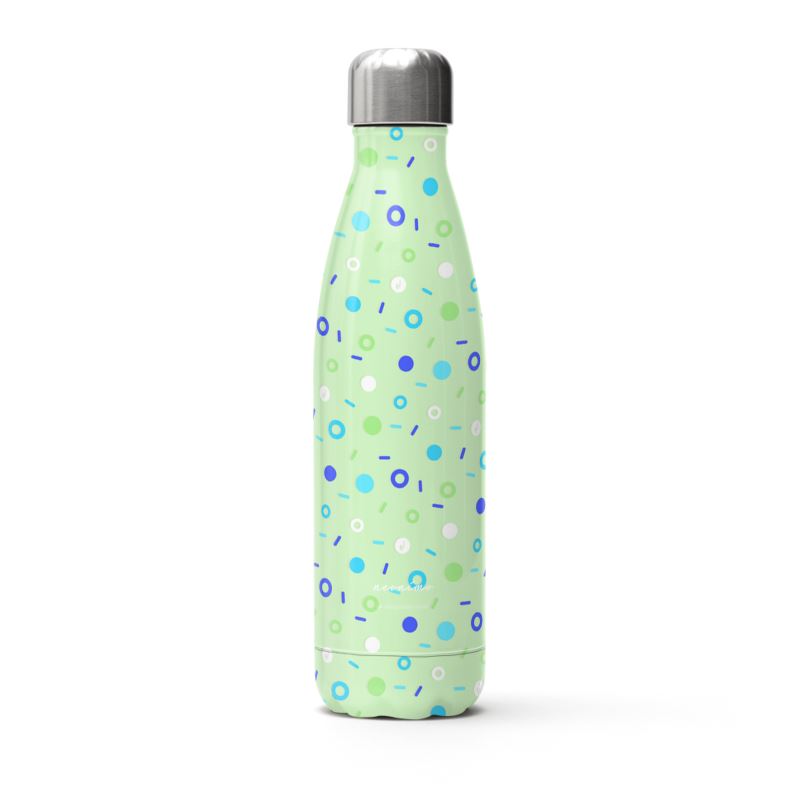 Memphis Sprinkles Kiwi Thermal Bottle