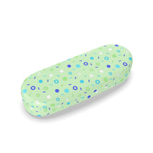 Load image into Gallery viewer, Memphis Sprinkles Kiwi Hard Glasses Case

