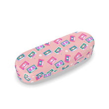 Load image into Gallery viewer, Cassette Tapes Bubblegum Hard Glasses Case
