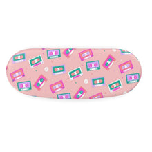 Load image into Gallery viewer, Cassette Tapes Bubblegum Hard Glasses Case
