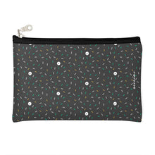 Load image into Gallery viewer, Neonimo Sprinkles Charcoal Zipper Pouch
