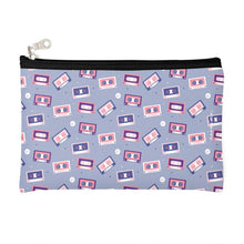 Load image into Gallery viewer, Cassette Tapes Winegum Zipper Pouch
