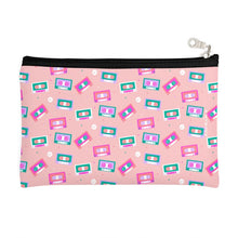 Load image into Gallery viewer, Cassette Tapes Bubblegum Zipper Pouch
