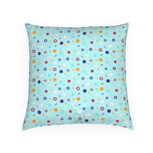 Load image into Gallery viewer, Memphis Sprinkles Peppermint / Strawberry Reversible Cushion

