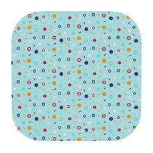 Load image into Gallery viewer, Memphis Sprinkles Glossy Coasters Multi Design 6-Pack
