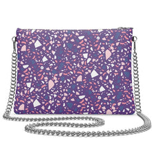 Load image into Gallery viewer, Terrazzo Twilight Leather Crossbody/Clutch Bag
