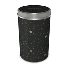 Load image into Gallery viewer, Neonimo Sprinkles Charcoal Storage Tin
