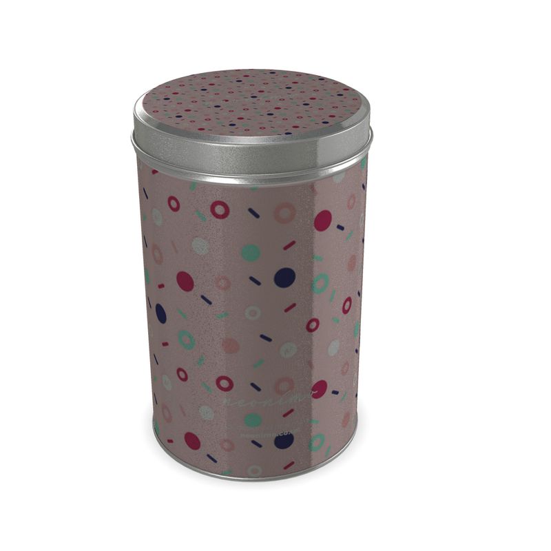 Memphis Sprinkles Strawberry Storage Tin