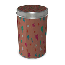Load image into Gallery viewer, Bowie Bolts Peach Storage Tin
