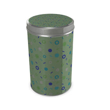 Load image into Gallery viewer, Memphis Sprinkles Kiwi Storage Tin
