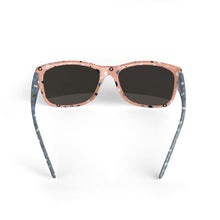 Load image into Gallery viewer, Crescent Geometric Pop / Gravel Unisex Sunglasses
