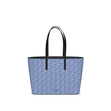 Load image into Gallery viewer, Triangle Geometric Powder Leather Tote Bag
