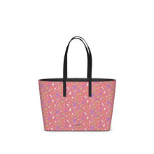 Load image into Gallery viewer, Terrazzo Coral Leather Tote Bag
