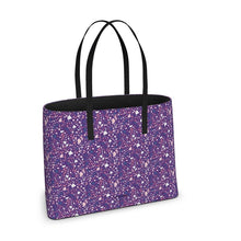 Load image into Gallery viewer, Terrazzo Twilight Leather Tote Bag
