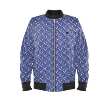 Load image into Gallery viewer, Crescent Geometric Ravine Men&#39;s Bomber Jacket
