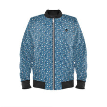 Load image into Gallery viewer, Triangle Geometric Shadow Women&#39;s Bomber Jacket
