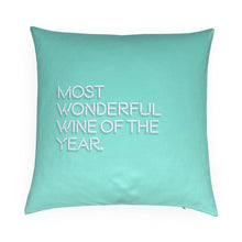 Load image into Gallery viewer, Most Wonderful Wine Of The Year Christmas Reversible Cushion
