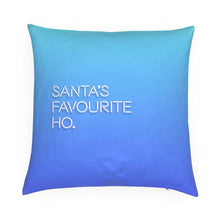 Load image into Gallery viewer, Santa&#39;s Favourite Ho Christmas Reversible Cushion
