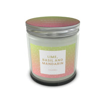 Load image into Gallery viewer, Vegan Lime, Basil and Mandarin Candle Jar
