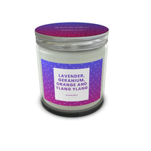 Load image into Gallery viewer, Vegan Lavender, Geranium, Orange and Ylang Ylang Candle Jar
