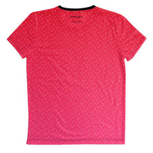Load image into Gallery viewer, Unisex Recycled T-shirt Cerise Red Ombré With Gift Box
