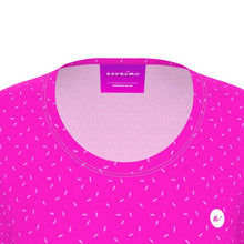 Load image into Gallery viewer, Women&#39;s Recycled Long Sleeve Fitted T-shirt Raspberry Pink
