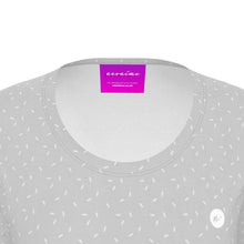 Load image into Gallery viewer, Women&#39;s Recycled Long Sleeve Fitted T-shirt Light Grey
