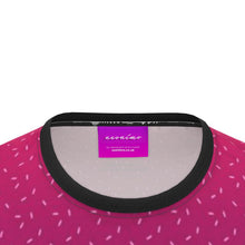 Load image into Gallery viewer, Unisex Recycled T-shirt Neon Purple Ombré With Gift Box
