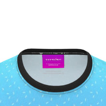 Load image into Gallery viewer, Unisex Recycled T-shirt Ice Blue Ombré With Gift Box
