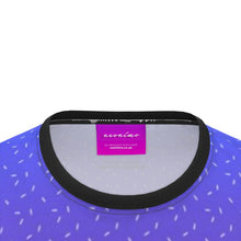 Load image into Gallery viewer, Unisex Recycled T-shirt Electric Purple Ombré With Gift Box
