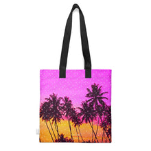 Load image into Gallery viewer, Retrowave Organic Cotton Canvas Tote Bag
