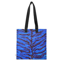 Load image into Gallery viewer, Animal Print Organic Cotton Canvas Tote Bag
