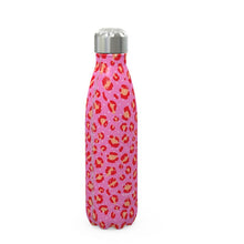 Load image into Gallery viewer, Leopard Print Pink Thermal Bottle

