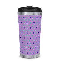 Load image into Gallery viewer, Droplets Lilac Thermal Travel Mug
