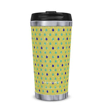 Load image into Gallery viewer, Droplets Lime Thermal Travel Mug
