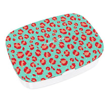 Load image into Gallery viewer, Leopard Print Mint Green Lunchbox
