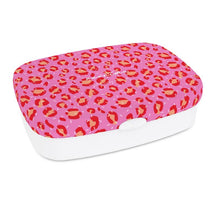 Load image into Gallery viewer, Leopard Print Pink Lunchbox

