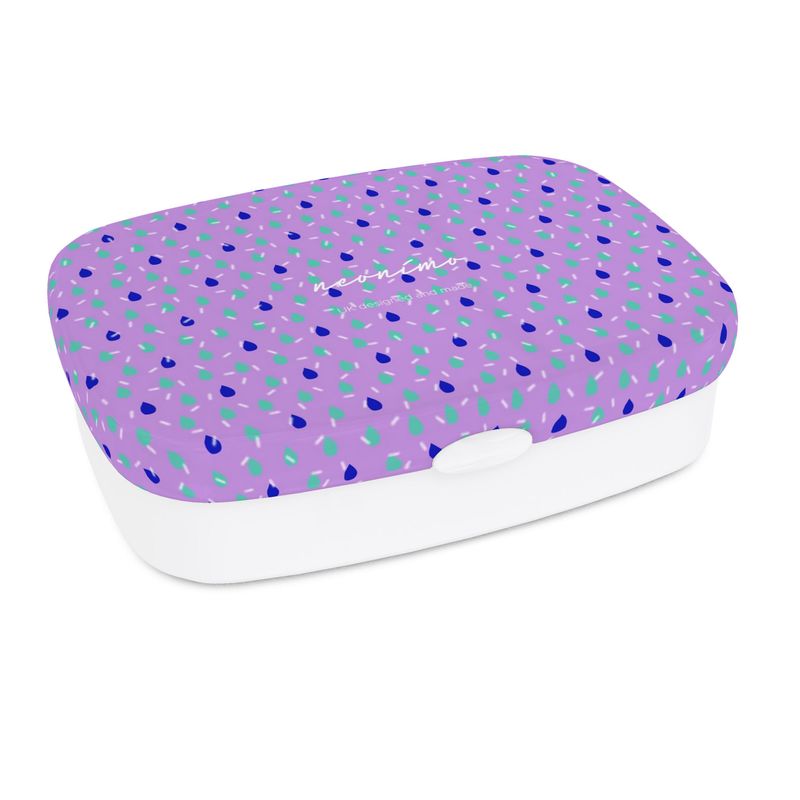 Droplets Lilac Lunchbox