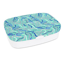Load image into Gallery viewer, Squiggles Mint Green Lunchbox
