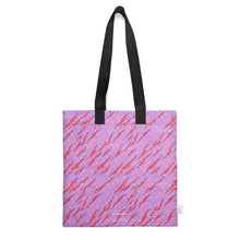 Load image into Gallery viewer, Tiger Print Reversible Organic Cotton Canvas Tote Bag
