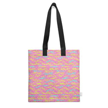 Load image into Gallery viewer, Wild Cat Print Reversible Organic Cotton Canvas Tote Bag
