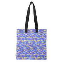 Load image into Gallery viewer, Wild Cat Print Reversible Organic Cotton Canvas Tote Bag

